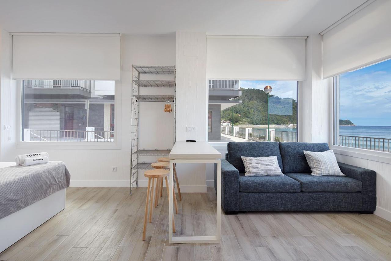 Apartamentos Egona Zarautz Sobre El Mar Экстерьер фото