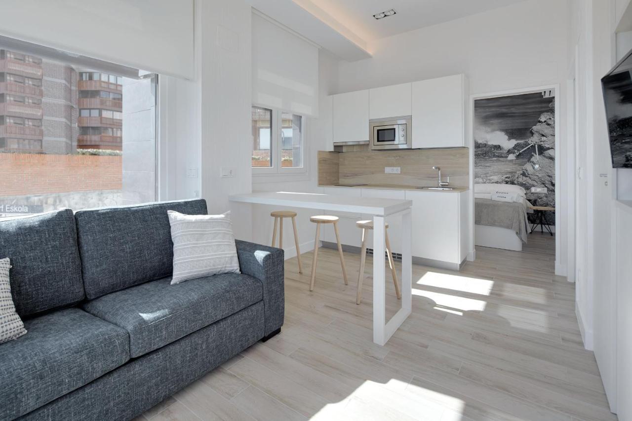 Apartamentos Egona Zarautz Sobre El Mar Экстерьер фото